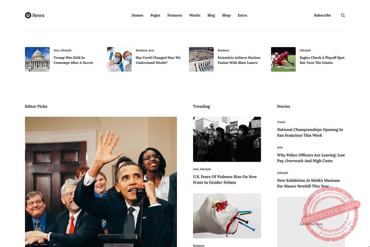 News WordPress Theme