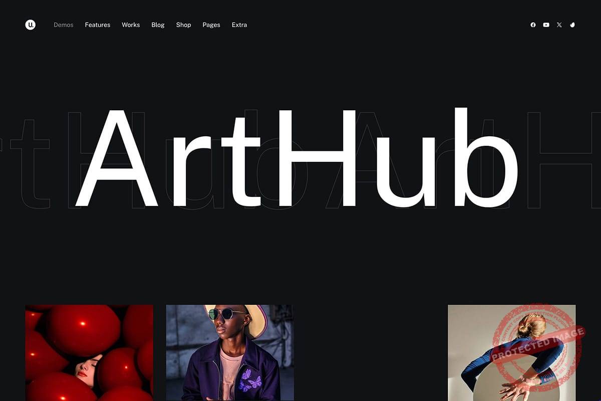 Minimal blog Theme