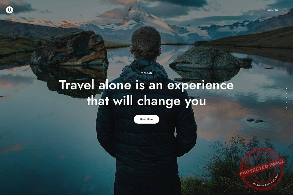 Blog design Theme