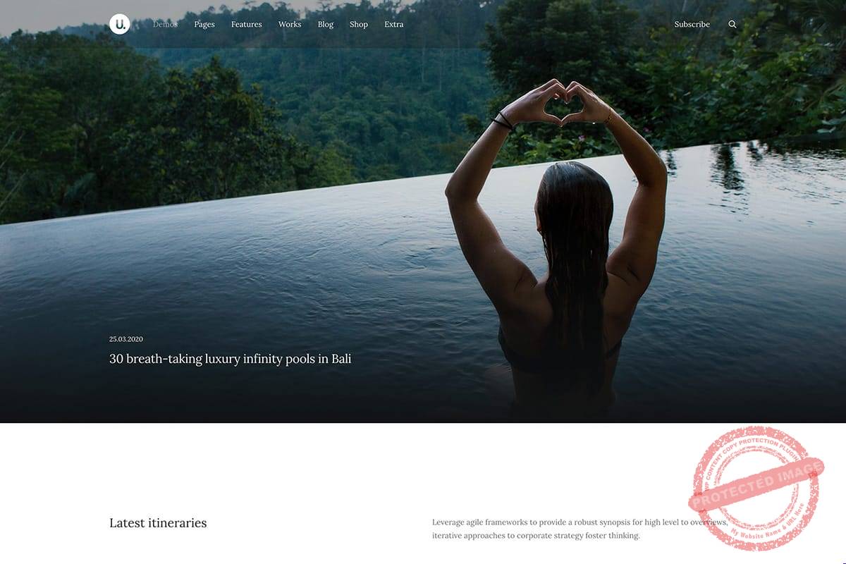 Travel Blog Theme