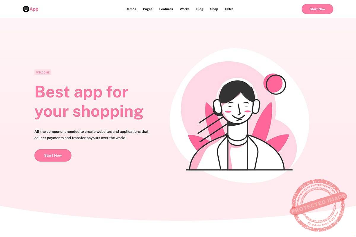 App WordPress Theme