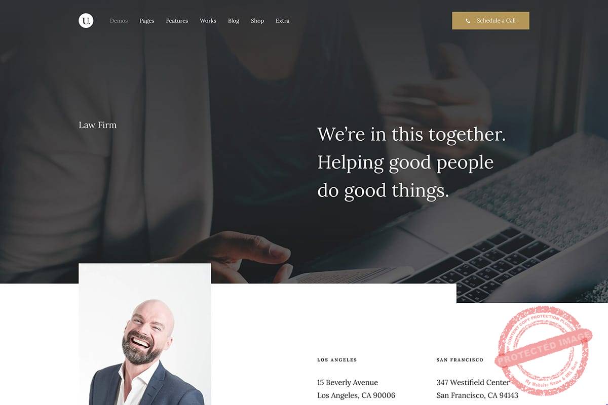 Lawyer WordPress Theme