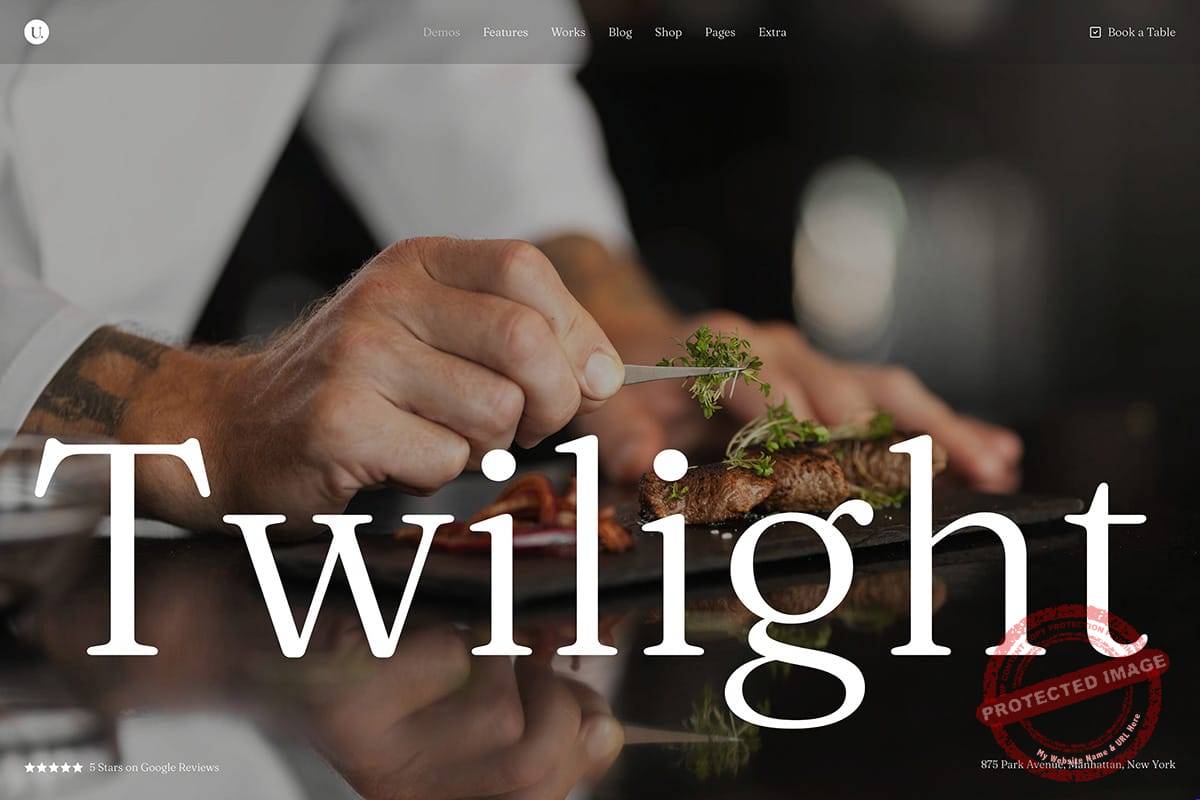 Restaurant WordPress Theme