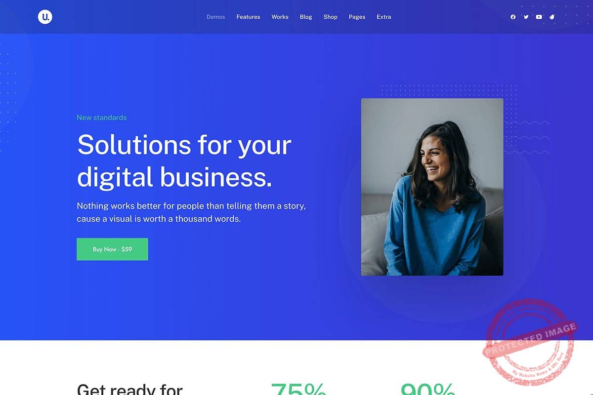 Saas WP Theme
