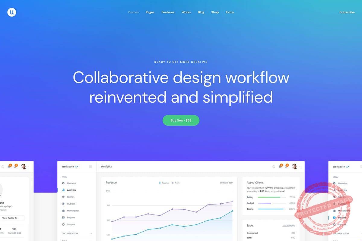 Startup WordPress Theme