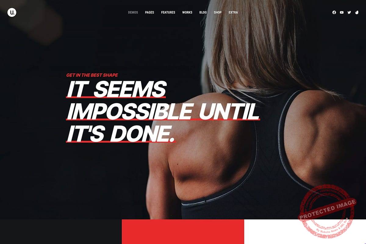 Fitness Sport WordPress Theme