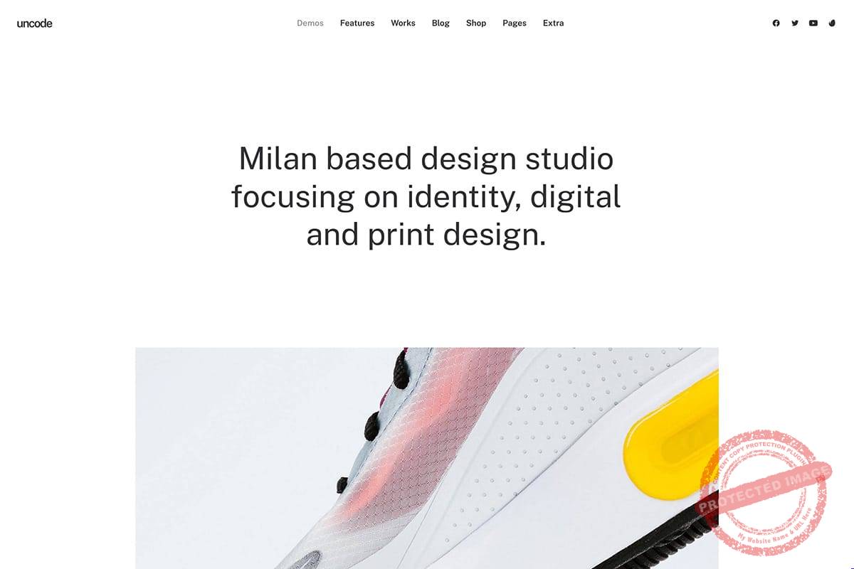 Classic portfolio Theme