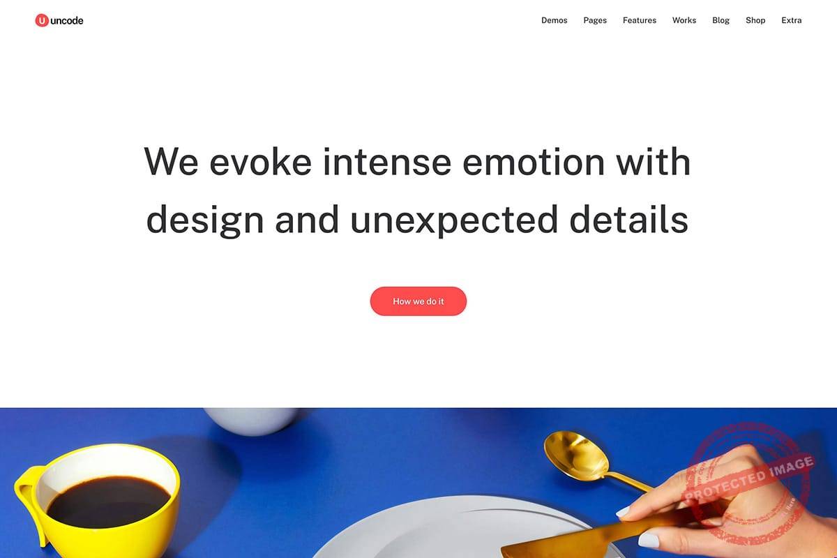 Colourful portfolio Theme