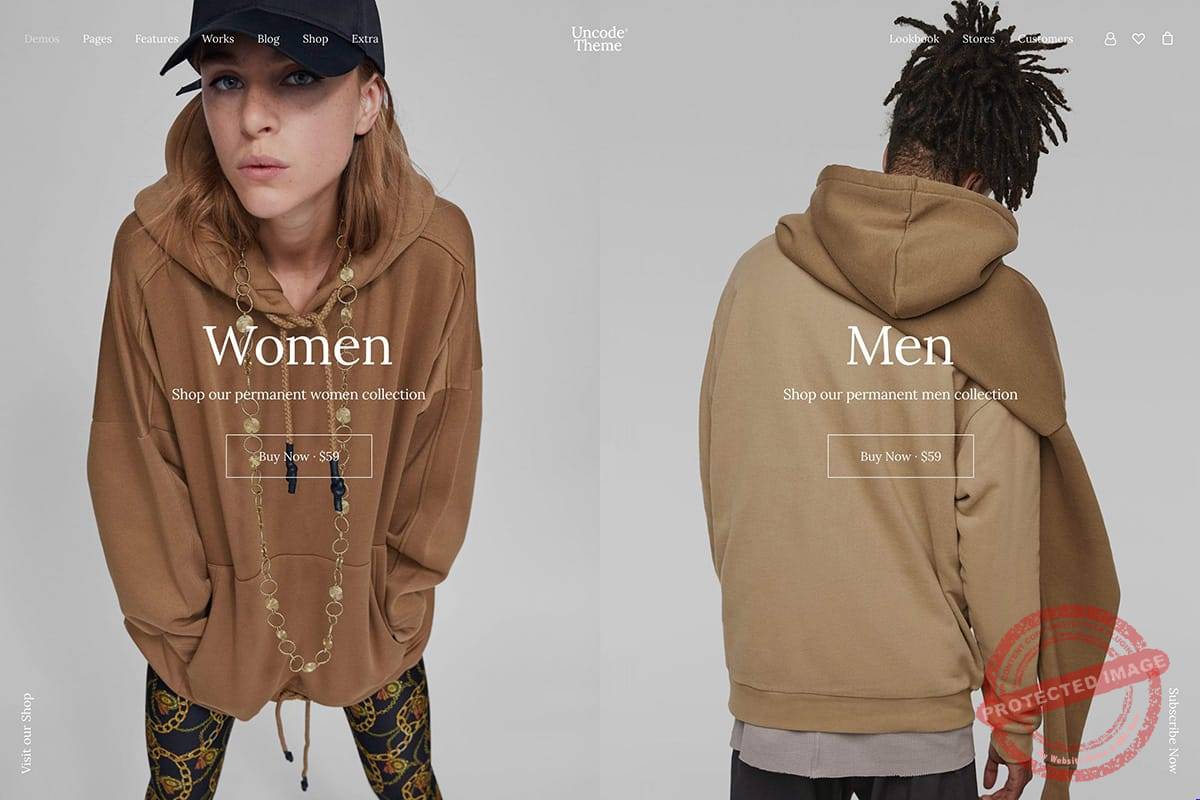 Modern shop WooCommerce